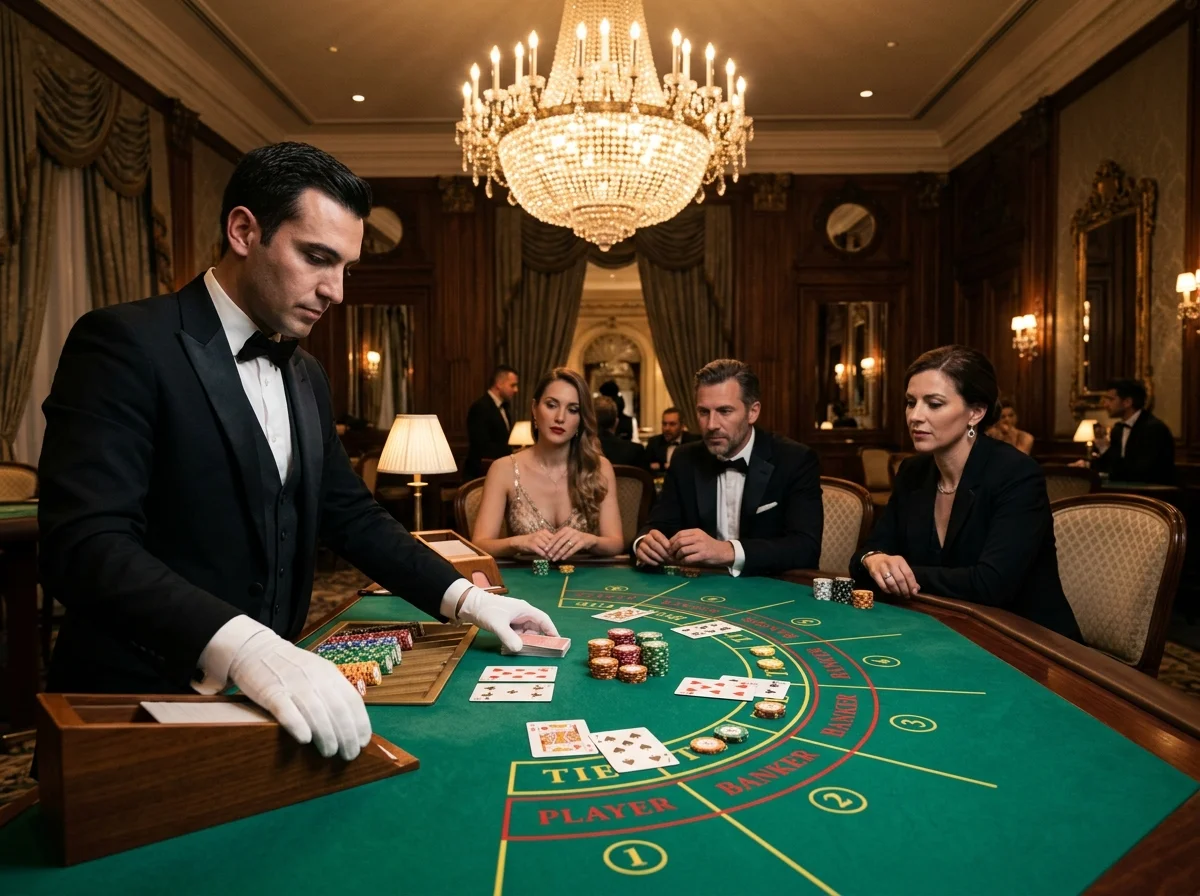 Baccarat sur Vibebet